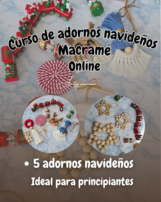 Curso Navideño de Adornos & Bombillos