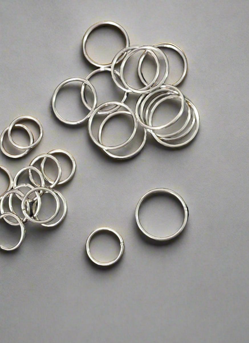 Anillos metálicos - Aros metálicos | argollas metálicas docena