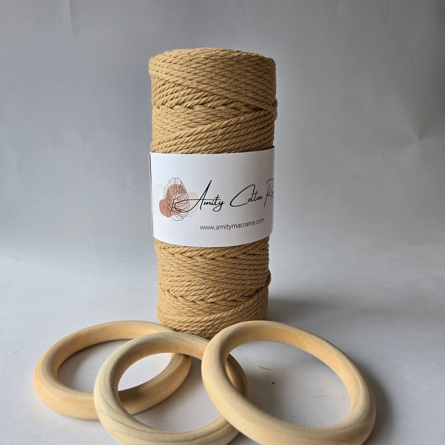 Hilo Torcido 3mm 100 Metros - Piola Macramé Premium