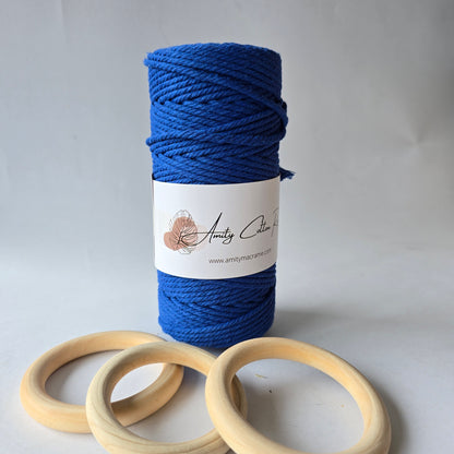 Hilo Torcido 3mm 100 Metros - Piola Macramé Premium