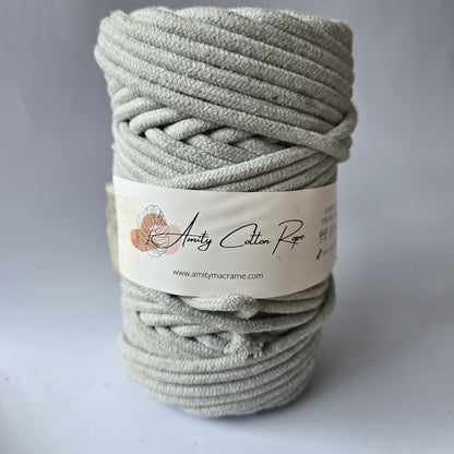 Cordón Trenzado con alma 6mm 50 Metros - Cuerda Macramé Premium