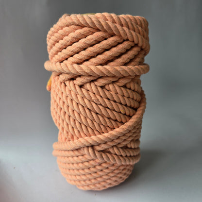 Hilo Torcido 8mm 25 Metros - Piola Macramé Premium