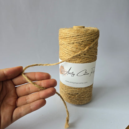 Yute 3mm 100 Metros - Hilo fibra yute natural