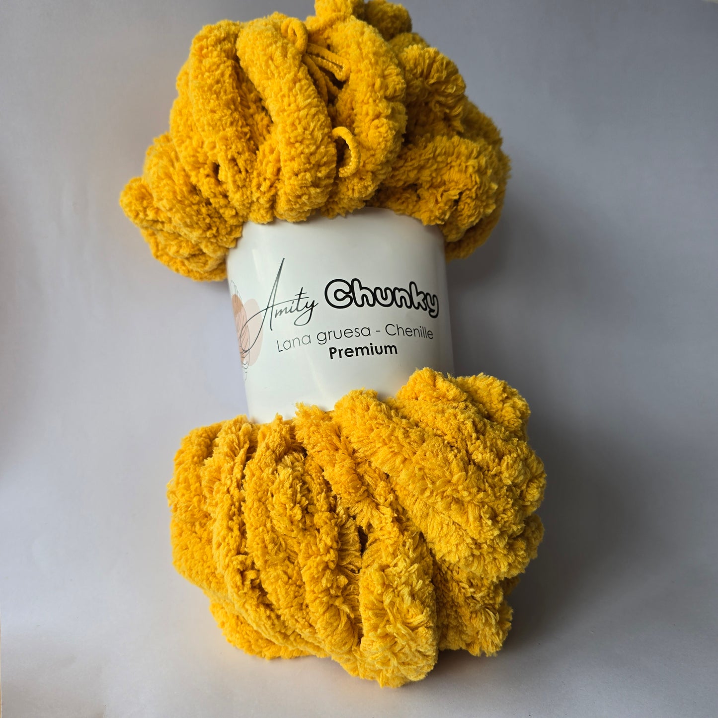 Amity Chunky - Lana Chenille Premium XXL - Hilo Peluche Jumbo