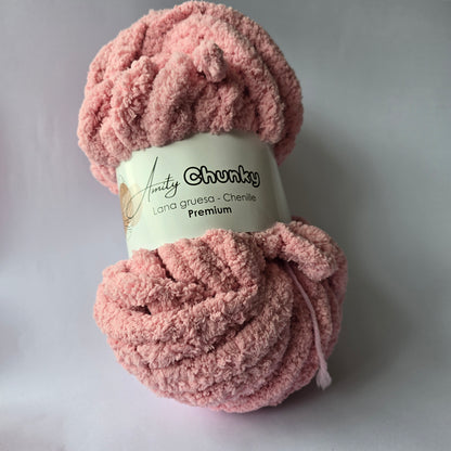 Amity Chunky - Lana Chenille Premium XXL - Hilo Peluche Jumbo