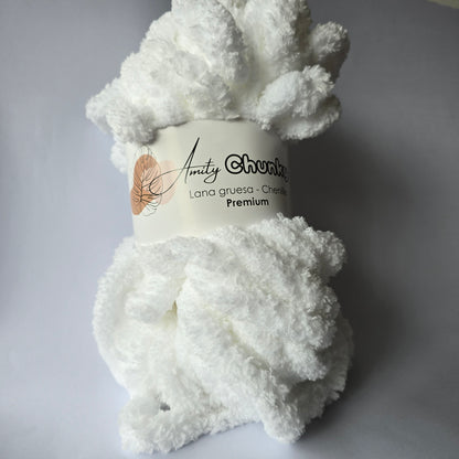 Amity Chunky - Lana Chenille Premium XXL - Hilo Peluche Jumbo