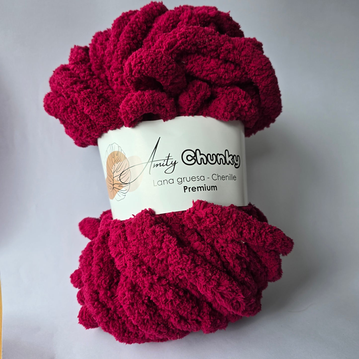 Amity Chunky - Lana Chenille Premium XXL - Hilo Peluche Jumbo