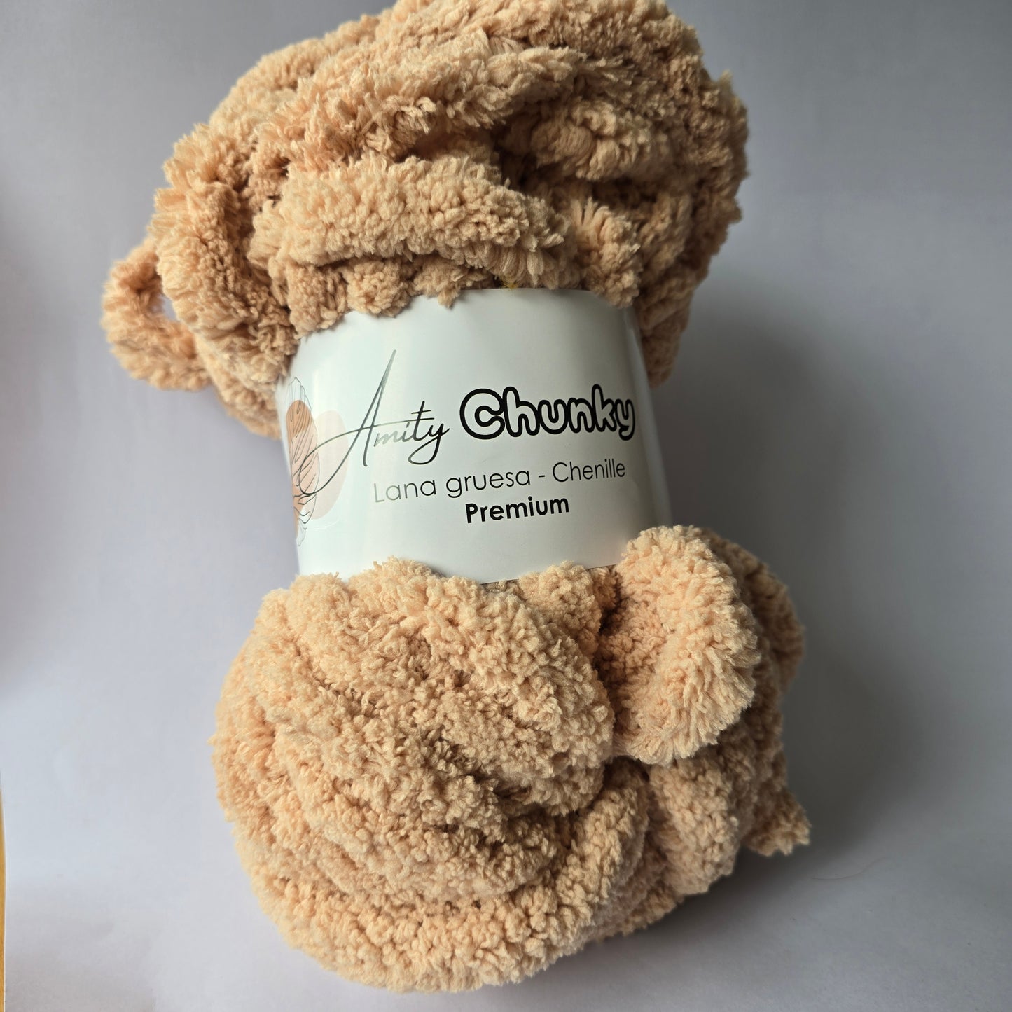 Amity Chunky - Lana Chenille Premium XXL - Hilo Peluche Jumbo
