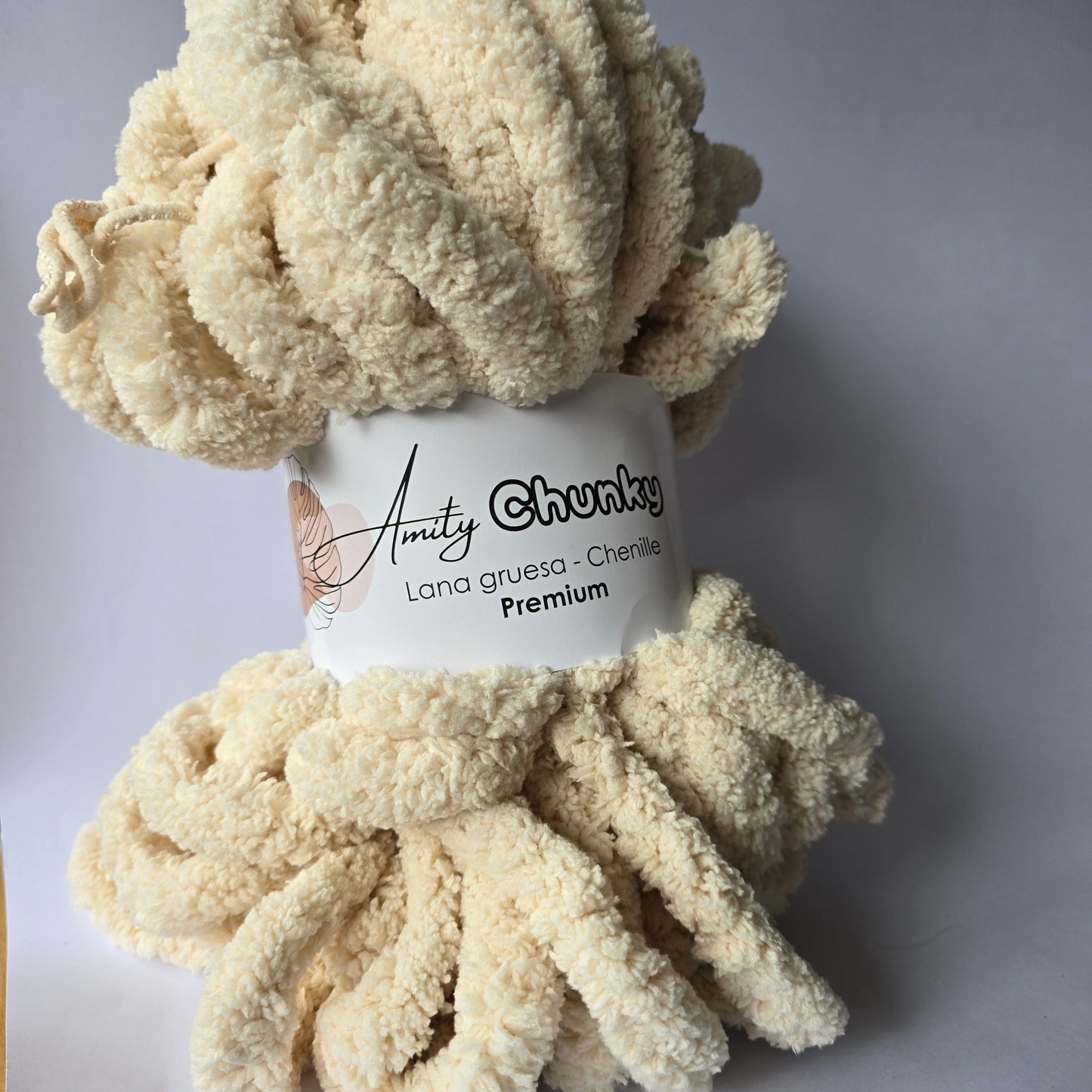 Amity Chunky - Lana Chenille Premium XXL - Hilo Peluche Jumbo