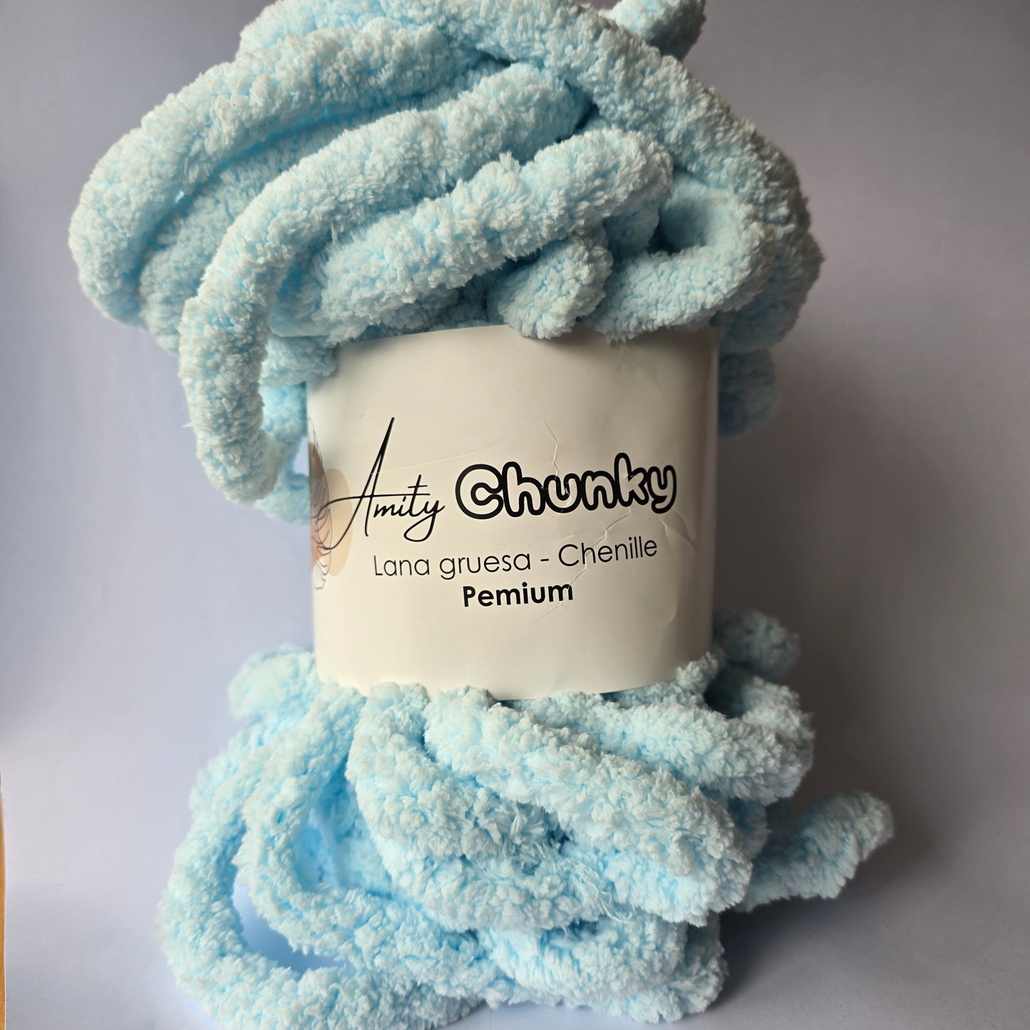 Amity Chunky - Lana Chenille Premium XXL - Hilo Peluche Jumbo