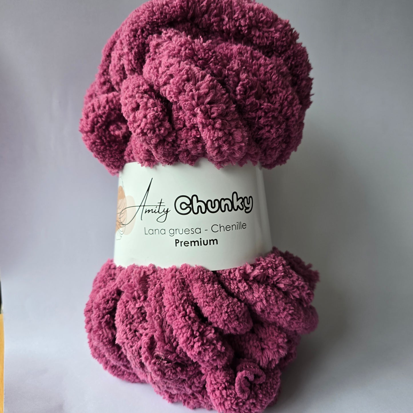 Amity Chunky - Lana Chenille Premium XXL - Hilo Peluche Jumbo