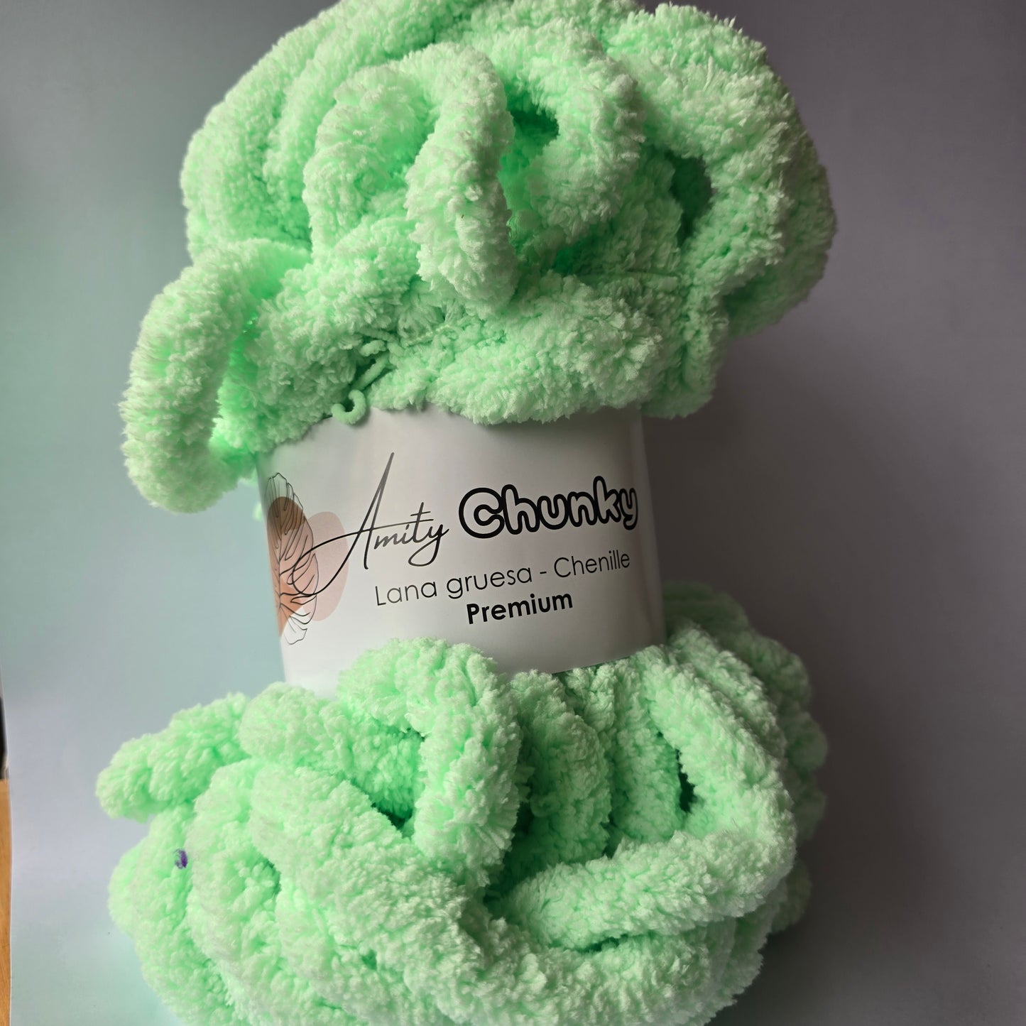Amity Chunky - Lana Chenille Premium XXL - Hilo Peluche Jumbo