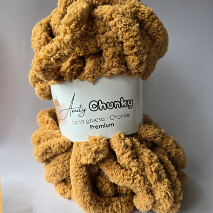 Amity Chunky - Lana Chenille Premium XXL - Hilo Peluche Jumbo