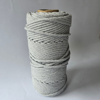 Cordón Trenzado 4mm 100 Metros - Cuerda Macramé Premium
