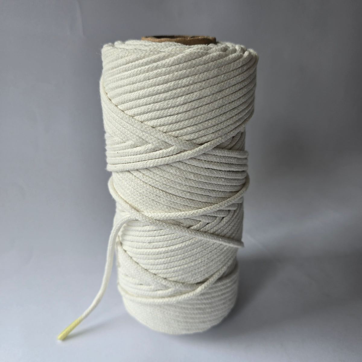 Cordón Trenzado 4mm 100 Metros - Cuerda Macramé Premium