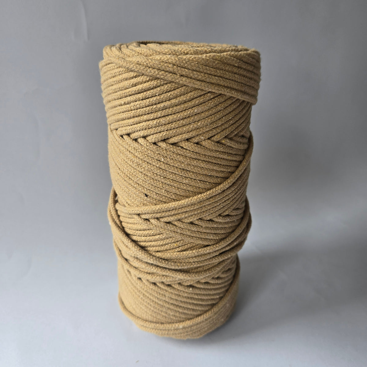 Cordón Trenzado 4mm 100 Metros - Cuerda Macramé Premium