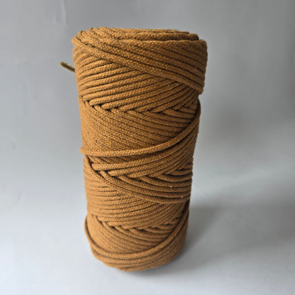 Cordón Trenzado 4mm 100 Metros - Cuerda Macramé Premium