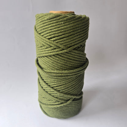 Cordón Trenzado 4mm 100 Metros - Cuerda Macramé Premium