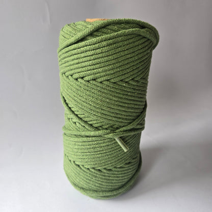 Cordón Trenzado 4mm 100 Metros - Cuerda Macramé Premium