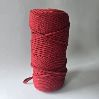 Cordón Trenzado 4mm 100 Metros - Cuerda Macramé Premium