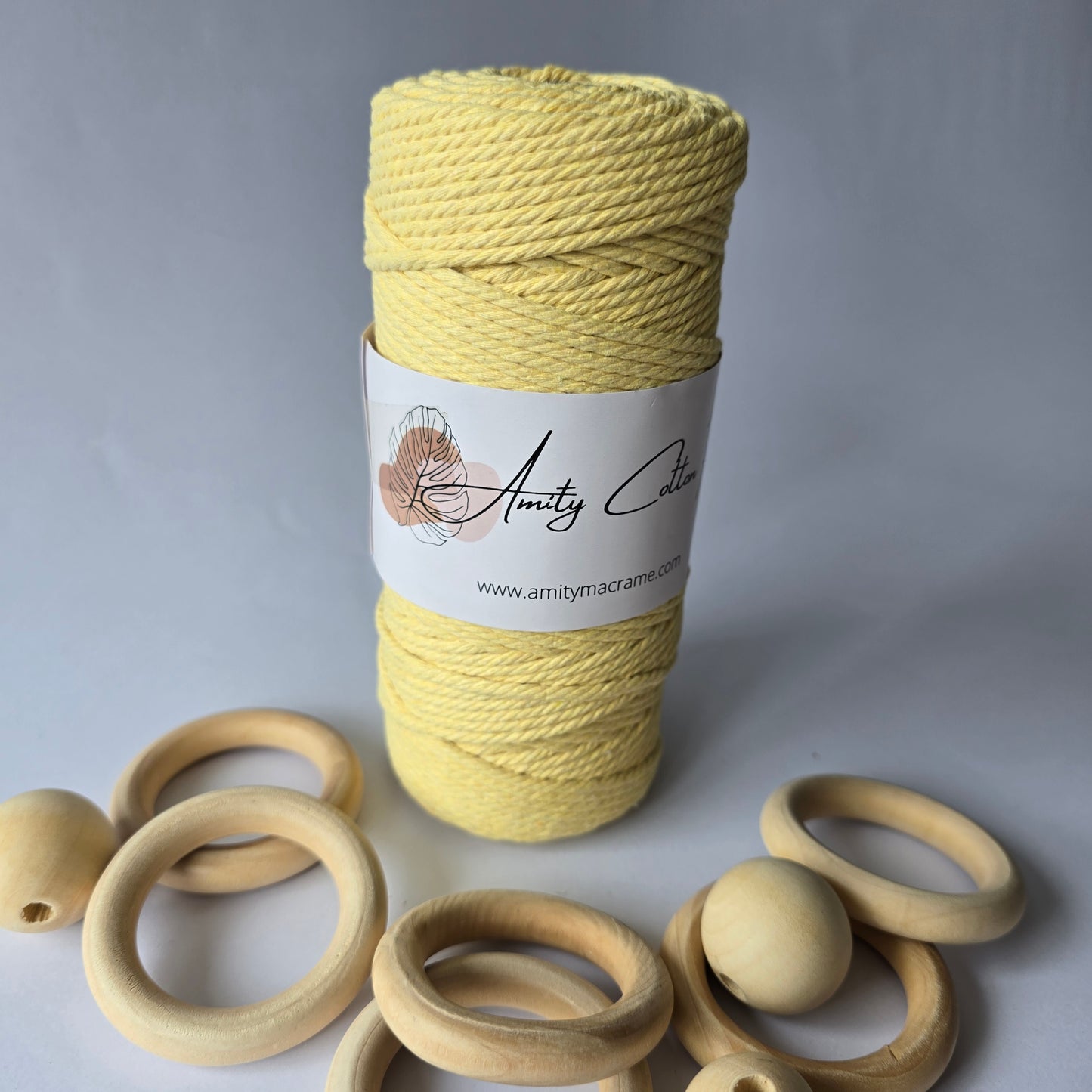 Hilo Torcido 3mm 100 Metros - Piola Macramé Premium