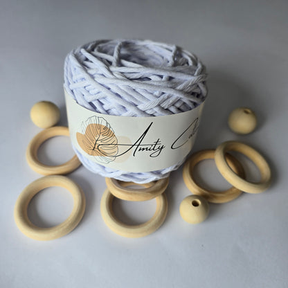 Hilo Peinable 4mm - Hilaza Macramé Premium 200 gramos