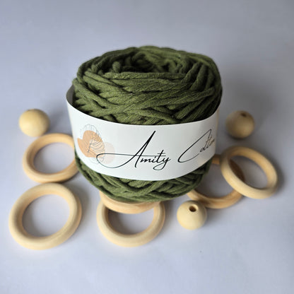 Hilo Peinable 4mm - Hilaza Macramé Premium 200 gramos