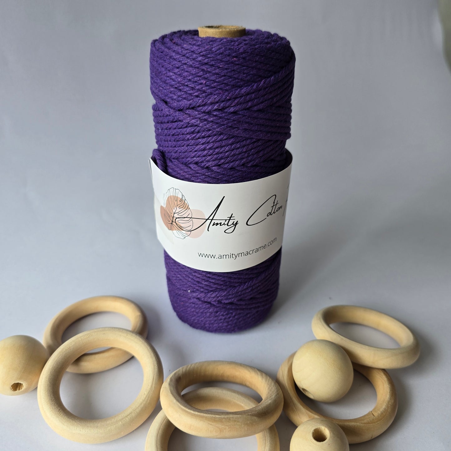 Hilo Torcido 3mm 100 Metros - Piola Macramé Premium