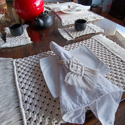 Individuales - portavasos - servilleteros