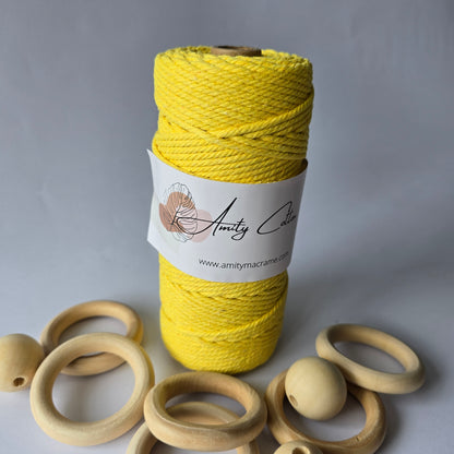 Hilo Torcido 3mm 100 Metros - Piola Macramé Premium