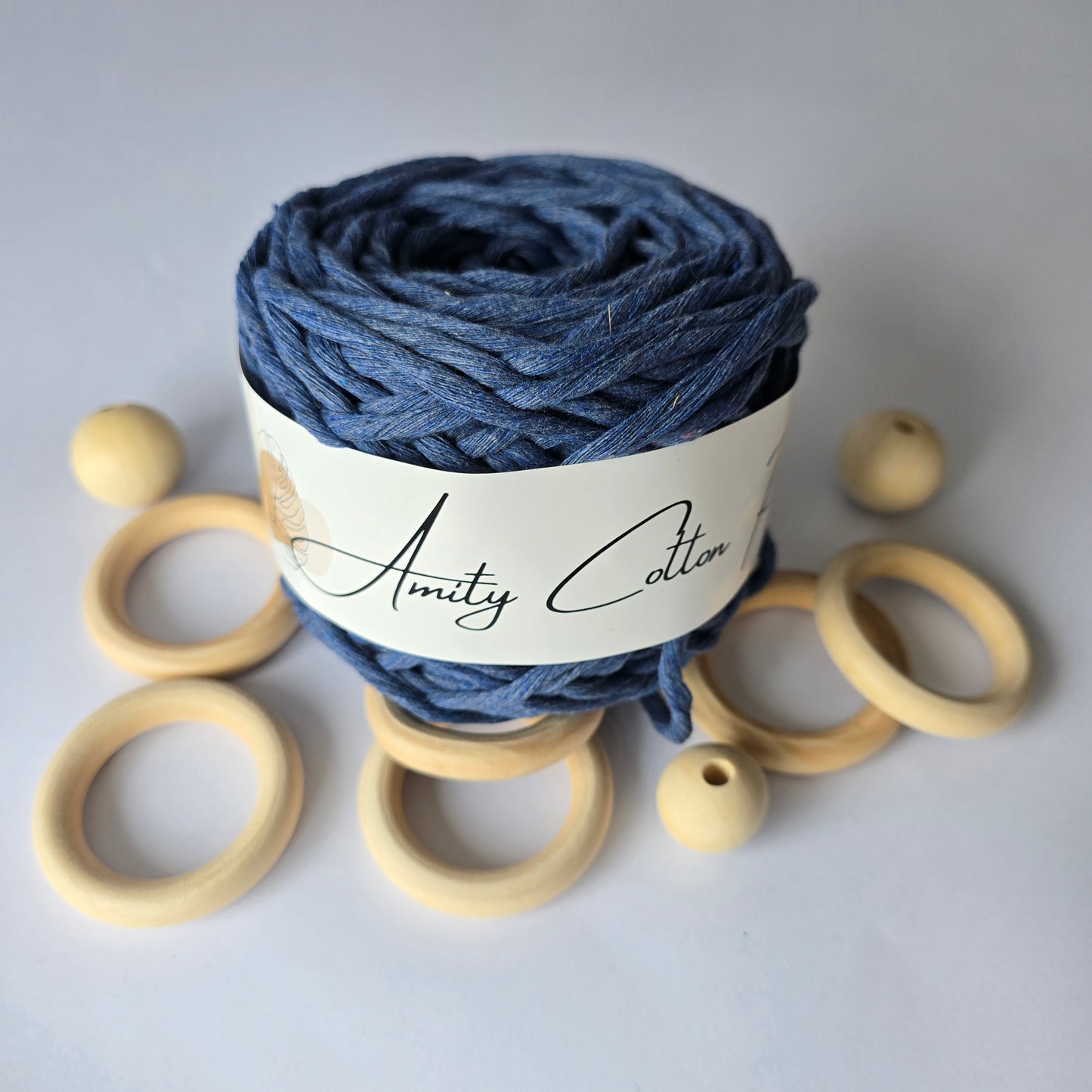 Hilo Peinable 4mm - Hilaza Macramé Premium 200 gramos