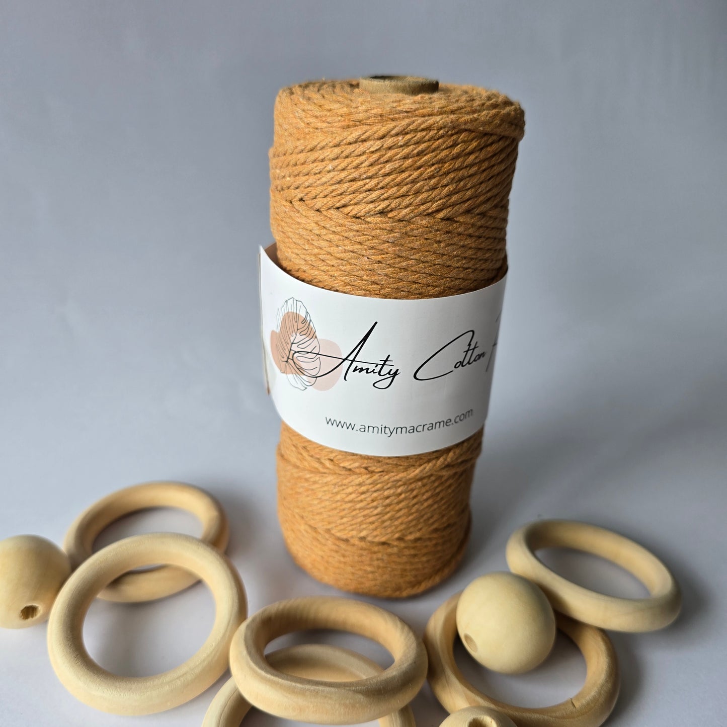 Hilo Torcido 3mm 100 Metros - Piola Macramé Premium