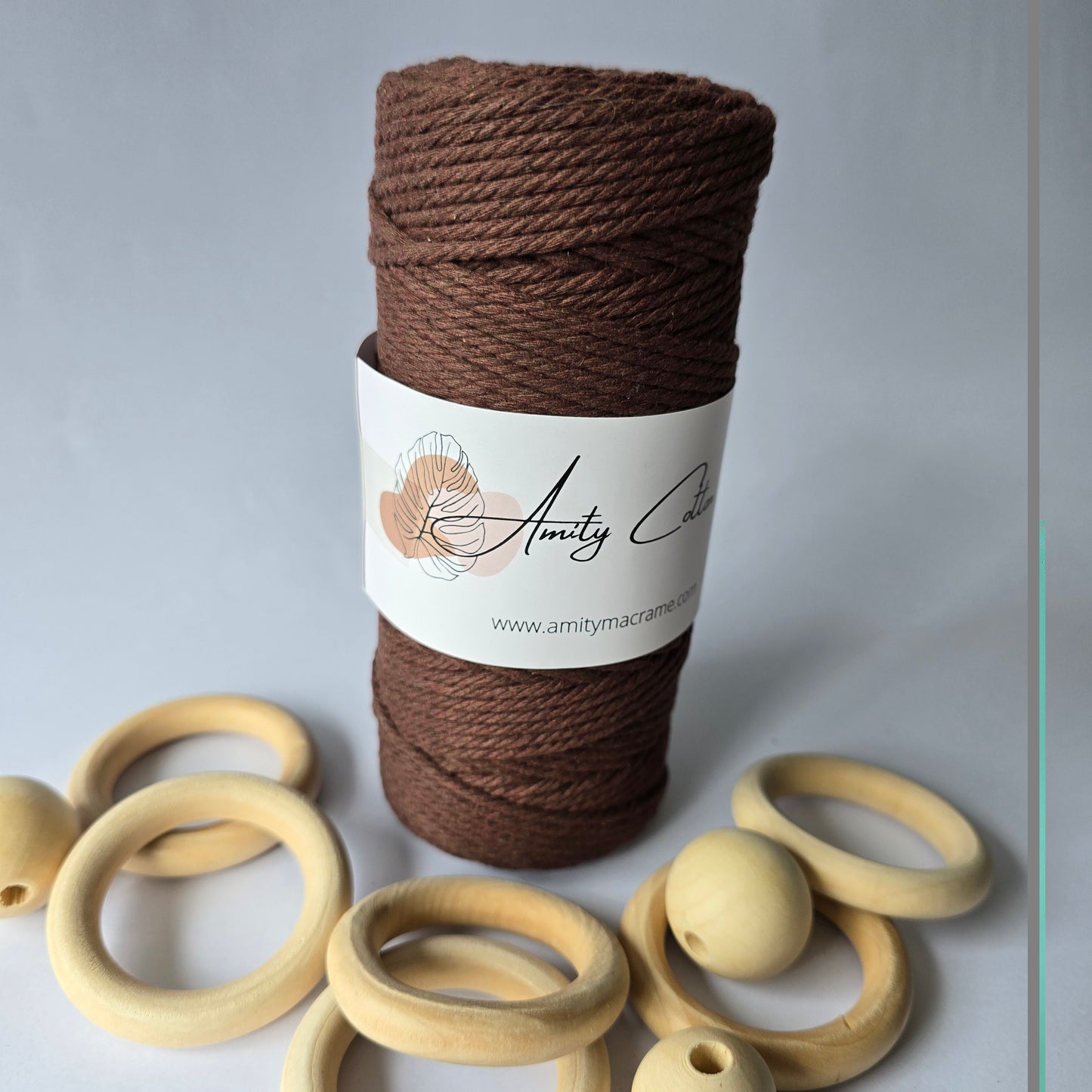 Hilo Torcido 3mm 100 Metros - Piola Macramé Premium