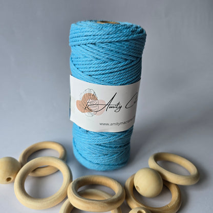 Hilo Torcido 3mm 100 Metros - Piola Macramé Premium