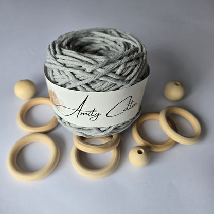 Hilo Peinable 4mm - Hilaza Macramé Premium 200 gramos