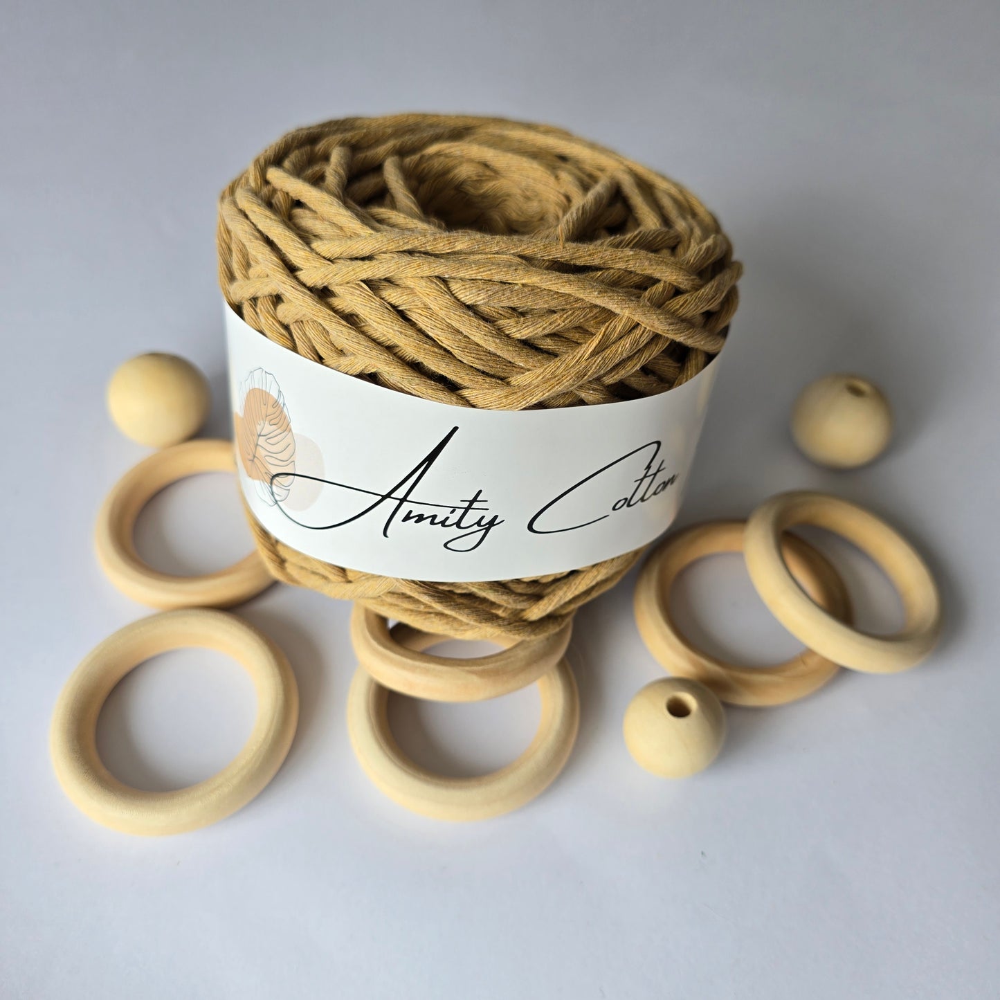 Hilo Peinable 4mm - Hilaza Macramé Premium 200 gramos