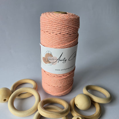 Hilo Torcido 3mm 100 Metros - Piola Macramé Premium