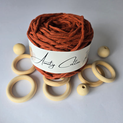 Hilo Peinable 4mm - Hilaza Macramé Premium 200 gramos