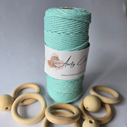 Hilo Torcido 3mm 100 Metros - Piola Macramé Premium